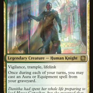 March of the Machine: The Aftermath - 29 - Danitha, New Benalia's Light - Rare - WG - Foil (Front)