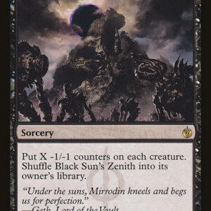 Mirrodin Besieged - 39 - Black Sun's Zenith - Rare - B - Non-foil (Front)