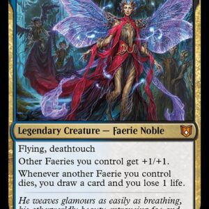 Wilds of Eldraine Commander - 1 - Tegwyll, Duke of Splendor - Mythic - UB - Non-foil (Front)