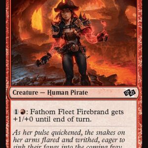 Foundations Jumpstart - 135 - Fathom Fleet Firebrand - Common - R - Non-foil (Front)