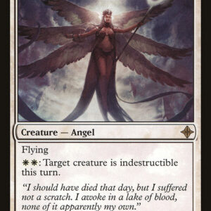 Rise of the Eldrazi - 17 - Deathless Angel - Rare - W - Non-foil (Front)