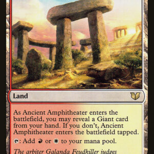 Commander 2015 - 276 - Ancient Amphitheater - Rare - C - Non-foil (Front)