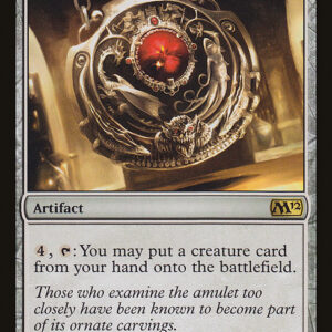 Magic 2012 - 214 - Quicksilver Amulet - Rare - C - Non-foil (Front)
