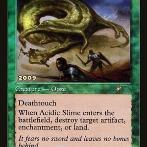 30th Anniversary Play Promos - 17 - Acidic Slime - Rare - G - Foil - Datestamped Promo (Front)