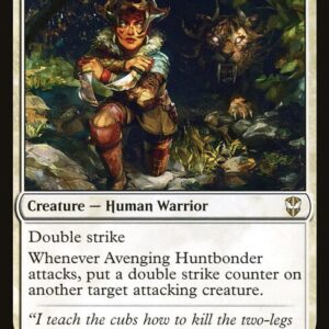 New Capenna Commander - 194 - Avenging Huntbonder - Rare - W - Non-foil (Front)