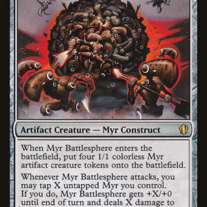Commander 2013 - 247 - Myr Battlesphere - Rare - C - Non-foil (Front)