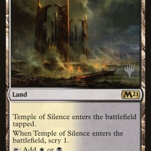 Core Set 2021 Promos - 255p - Temple of Silence - Rare - C - Foil - Promo (Front)