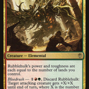 Commander 2016 - 219 - Rubblehulk - Rare - RG - Non-foil (Front)