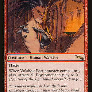 Mirrodin - 110 - Vulshok Battlemaster - Rare - R - Non-foil (Front)