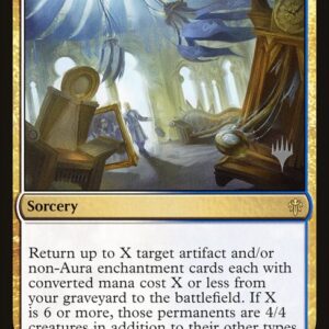 Throne of Eldraine Promos - 186p - Dance of the Manse - Rare - WU - Non-foil - Promo (Front)