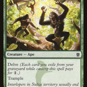 Khans of Tarkir - 137 - Hooting Mandrills - Common - G - Non-foil (Front)