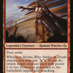 Fate Reforged - 90 - Alesha, Who Smiles at Death - Rare - R - Non-foil (Front)