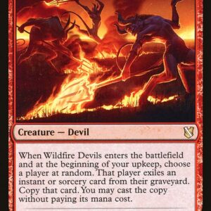 Commander 2019 - 30 - Wildfire Devils - Rare - R - Non-foil (Front)