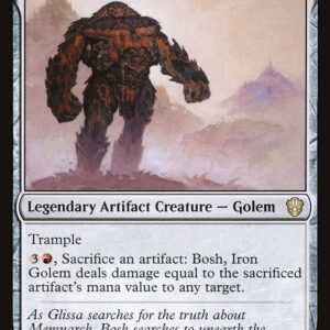 Commander 2021 - 237 - Bosh, Iron Golem - Rare - C - Non-foil (Front)