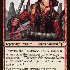 Commander 2015 - 155 - Fumiko the Lowblood - Rare - R - Non-foil (Front)