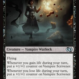 Foundations Jumpstart - 505 - Vampire Scrivener - Uncommon - B - Non-foil (Front)