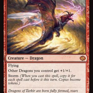 Tarkir: Dragonstorm - 123 - Stormscale Scion - Mythic - R - Non-foil (Front)