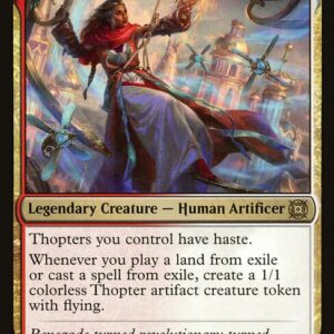 March of the Machine: The Aftermath - 42 - Pia Nalaar, Consul of Revival - Rare - WR - Foil (Front)
