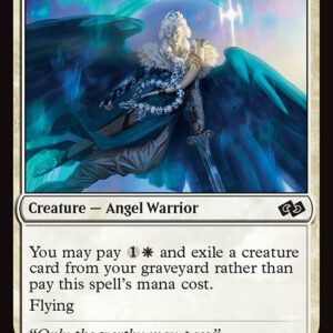 Foundations Jumpstart - 258 - Stalwart Valkyrie - Common - W - Non-foil (Front)