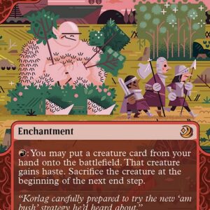 Wilds of Eldraine: Enchanting Tales - 50 - Sneak Attack - Mythic - R - Non-foil (Front)