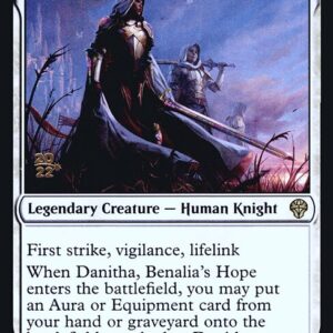 Dominaria United Promos - 15s - Danitha, Benalia's Hope - Rare - W - Foil - Datestamped Promo (Front)