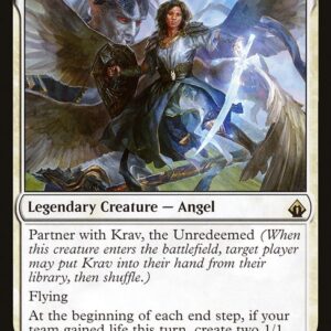 Battlebond - 3 - Regna, the Redeemer - Rare - W - Non-foil (Front)