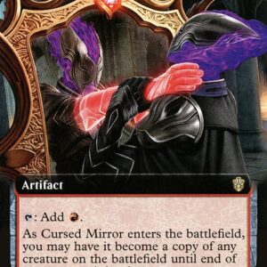 Commander 2021 - 377 - Cursed Mirror - Rare - R - Non-foil (Front)