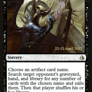 Amonkhet Promos - 86s - Dispossess - Rare - B - Foil - Datestamped Promo (Front)