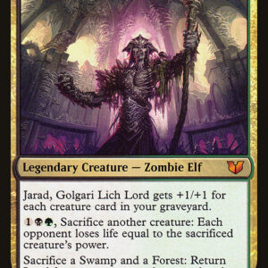 Commander 2015 - 223 - Jarad, Golgari Lich Lord - Mythic - BG - Non-foil (Front)