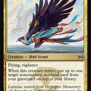 Tarkir: Dragonstorm - 208 - Monastery Messenger - Common - Multi - Non-foil (Front)