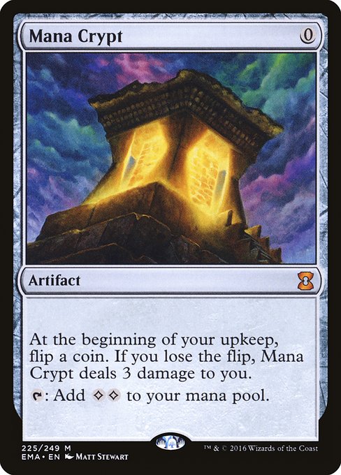 Eternal Masters - 225 - Mana Crypt - Mythic - C - Non-foil (Front)