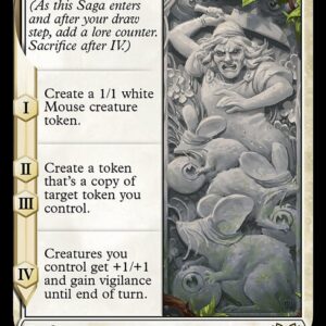 Wilds of Eldraine - 35 - Three Blind Mice - Rare - W - Non-foil (Front)