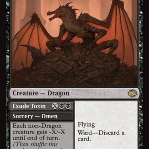 Tarkir: Dragonstorm - 90 - Scavenger Regent // Exude Toxin - Rare - B - Non-foil (Front)