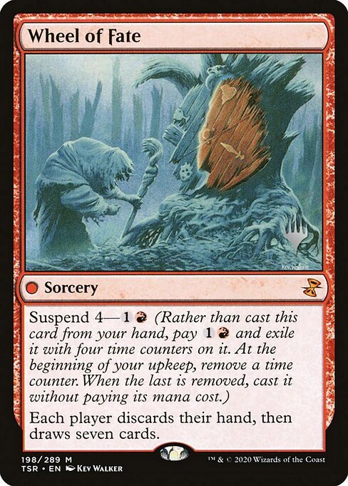 Time Spiral Remastered Promos - 198p - Wheel of Fate - Mythic - R - Foil - Promo (Front)
