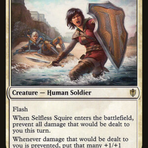 Commander 2016 - 4 - Selfless Squire - Rare - W - Non-foil (Front)