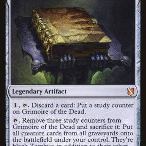 Commander 2019 - 213 - Grimoire of the Dead - Mythic - C - Non-foil (Front)