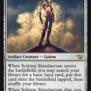 Commander 2015 - 269 - Solemn Simulacrum - Rare - C - Non-foil (Front)
