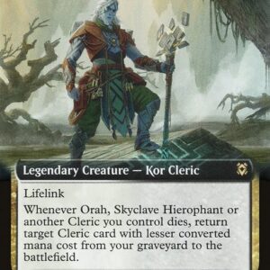 Zendikar Rising - 385 - Orah, Skyclave Hierophant - Rare - WB - Foil - Promo (Front)