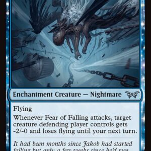 Duskmourn: House of Horror - 56 - Fear of Falling - Uncommon - U - Non-foil (Front)
