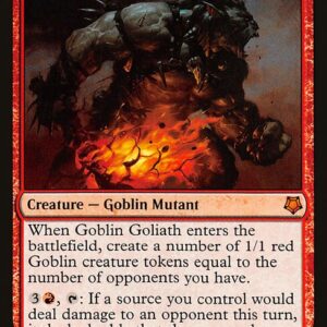 The List - GNT-4 - Goblin Goliath - Mythic - R - Non-foil (Front)