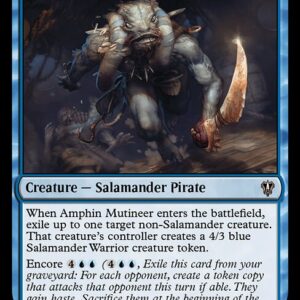 Murders at Karlov Manor Commander - 95 - Amphin Mutineer - Rare - U - Non-foil (Front)