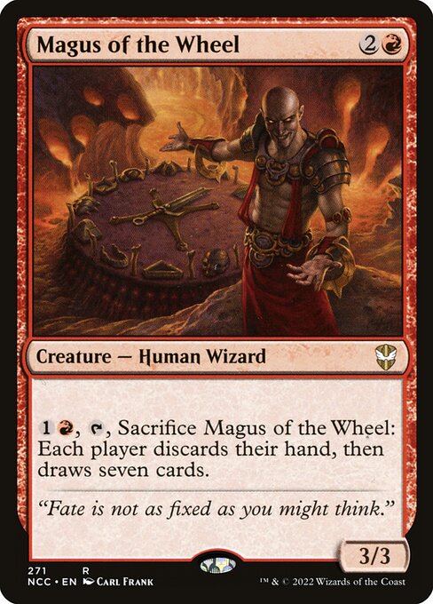 New Capenna Commander - 271 - Magus of the Wheel - Rare - R - Non-foil (Front)