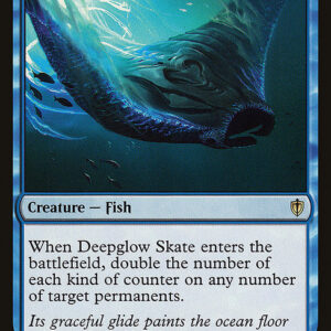 Commander 2016 - 7 - Deepglow Skate - Rare - U - Non-foil (Front)