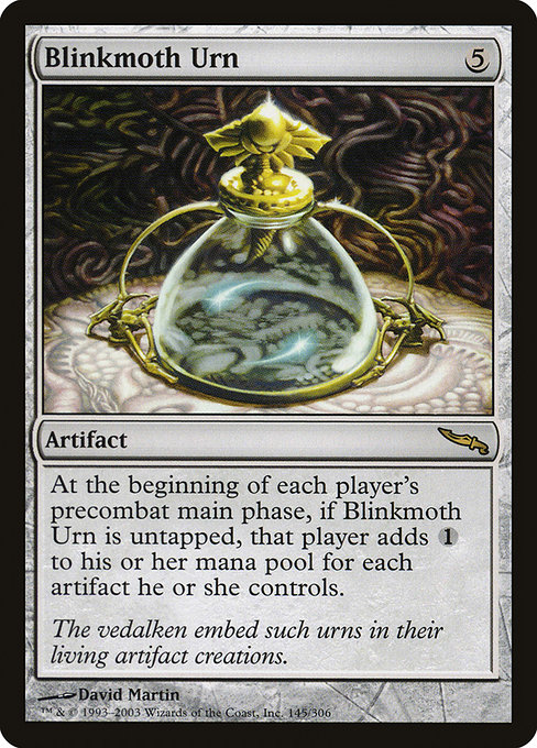 Mirrodin - 145 - Blinkmoth Urn - Rare - C - Non-foil (Front)