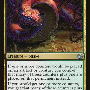 Aether Revolt - 140 - Winding Constrictor - Uncommon - BG - Foil (Front)