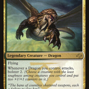 Fate Reforged - 151 - Dromoka, the Eternal - Rare - WG - Non-foil (Front)