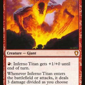 Commander Anthology Volume II - 109 - Inferno Titan - Mythic - R - Non-foil (Front)