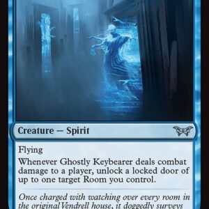 Duskmourn: House of Horror - 61 - Ghostly Keybearer - Uncommon - U - Non-foil (Front)