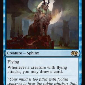 Foundations Jumpstart - 391 - Windreader Sphinx - Rare - U - Non-foil (Front)