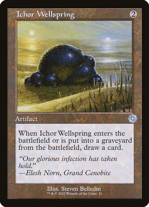 The Brothers' War Retro Artifacts - 21 - Ichor Wellspring - Uncommon - C - Foil (Front)